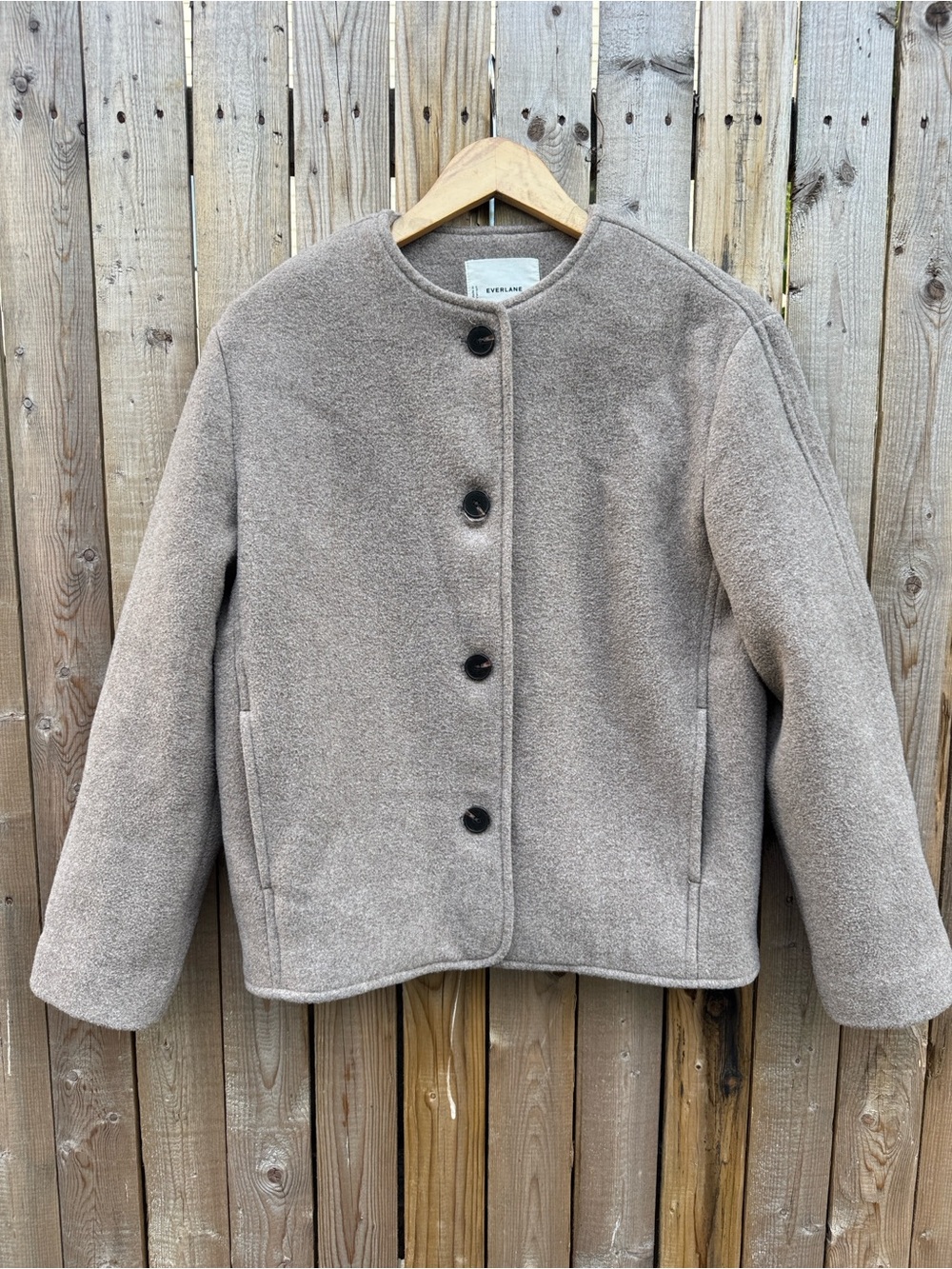 Everlane the cocoon wool coat